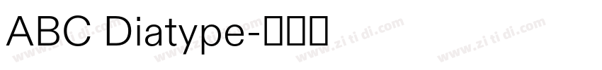 ABC Diatype字体转换